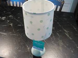 Pillow Fort Table Lamp- shade is sl...