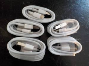 5 Lightening Cables for iPhone X, 8...