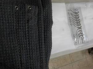 Shower Curtain, Liner and Hooks...