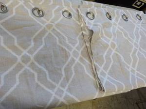 Pair of 50in. x 84in. Curtains...