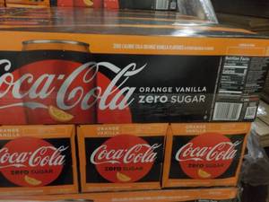 4 - 12 packs Coca Cola Orange Vanil...