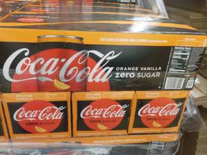 4 - 12 packs Coca Cola Orange Vanil...
