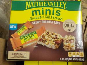 5 Boxes Nature Valley Minis 20 bars...