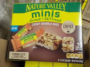 5 Boxes Nature Valley Minis 20 bars...