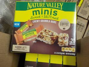 5 Boxes Nature Valley Minis 20 bars...
