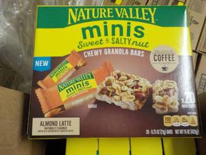 5 Boxes Nature Valley Minis 20 bars...