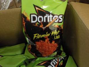 3 Cases Doritos Flamin Hot Chips...