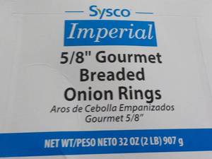 32 oz pkg Gourmet Breaded Onion Rin...