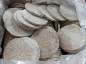 20 Pound box of frozen beef patties