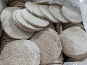 20 Pound box of frozen beef patties
