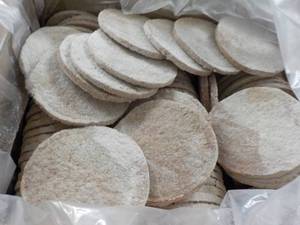 20 Pound box of frozen beef patties