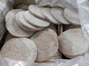 20 Pound box of frozen beef patties