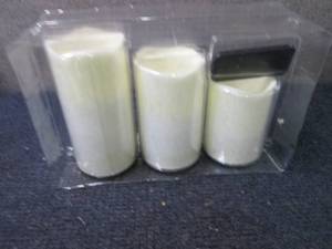 Set of 3 Remote Controlled LED Pill...