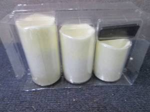 Set of 3 Remote Controlled LED Pill...
