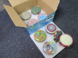 Set of 8 Scented CandleTins Retail ...