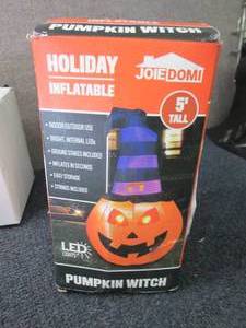 Joiedomi 5 ft Pumpkin Witch Holiday...