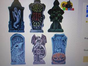 Joyin 17� Halloween Foam Graveyard...