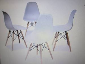 Set of 4 Sydnea Mid Century Modern ...