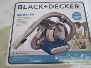 BLACKDECKER dustbuster Lithium FLE...