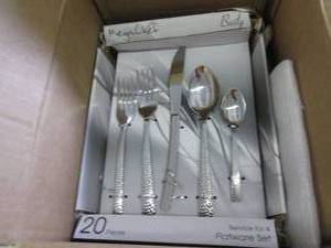 MegaChef Baily 20-Pc. Stainless Ste...