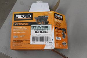 lot 407 image: Ridgid Brushless 18V Compact Router (in original box)