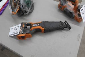 lot 423 image: Ridgid R8642 18V Cordless Reciprocating Saw