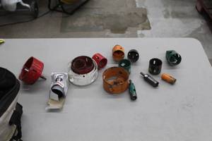lot 428 image: Lot of (Approximately 13) Hole Saw Bits