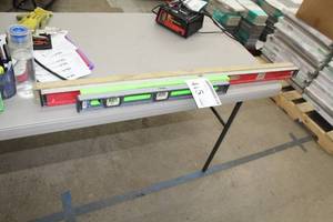 lot 415 image: Lot of (4) Contractor Levels