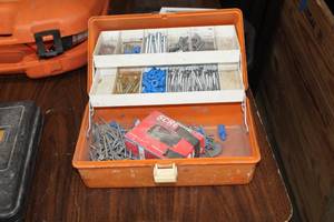 lot 434 image: Hardware  with Screws, Bolts, Anchors, Washers
