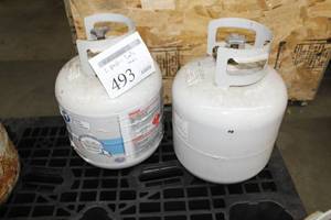 lot 493 image: Lot of (2) Propane Tanks