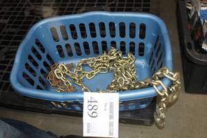lot 489 image: Chain with Hook Ends
