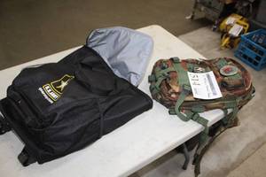 lot 514 image: Lot of (2) Military Theme Bags
