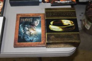 lot 616 image: Blu-ray Disc - Hobbit & Lord of the Rings Trilogy Extended Edition
