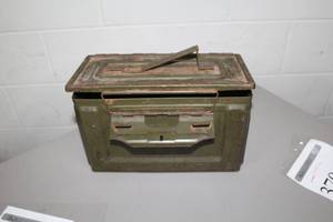 lot 366 image: Metal Ammo Box