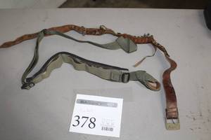 lot 378 image: Lot of (2) Gun Belts