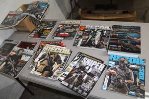 lot 354 image: Lot of (Approximately 24) Gun Magazines and Books