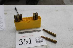 lot 351 image: Lot of ( 1 box ) Dominion 270 Win Rifle Shells ( 11 per box )