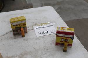 lot 349 image: Lot of ( 2 boxes ) 20 Ga. 2-34 1-oz. 6 Shot Shotgun Shells