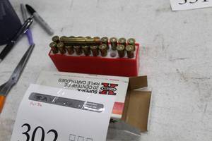 lot 302 image: Lot of ( 1 box ) Winchester 30-30 Winchester 170 Grain Power-Point Cartridges ( 20 per box )
