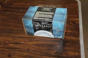 lot 338 image: Lot of ( 1 box ) Federal Ammunition Champion High Velocity 22 Long Rifle 40 Grain Rimfire Cartridges ( 500 per box )