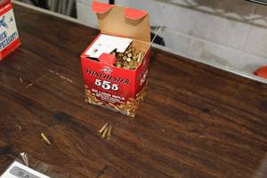 lot 336 image: Lot of ( 1 box ) Winchester 22 Long Rifle 36 Grain Plated Hollow Point Rimfire Cartridges ( 555 per box )