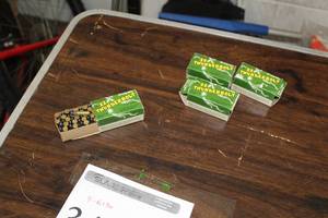 lot 344 image: Lot of ( 4 boxes ) Thunderbolt 22 Long Rifle Rimfire Cartridges ( 50 per box )