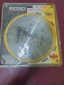 lot 28 image: rigid 12 carbide saw blade