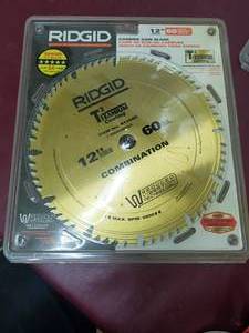lot 29 image: RIDGID 12 Titanium T3 Coating Carbide Saw Blade