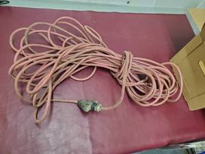 lot 56 image: Extension cord with 3 outlet end