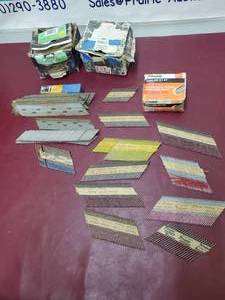lot 63 image: Lot of staples and hardware
