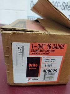 lot 65 image: 34th full box 16GA - 1 34 Paslode Staples