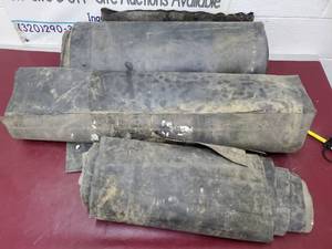 lot 75 image: 3 rolls heavy duty rubber underlayment