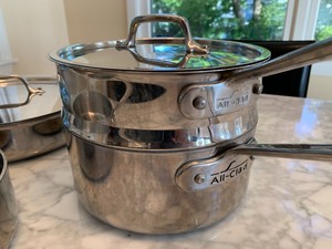 lot 47 image: All Clad Cookware