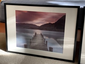 lot 42 image: Two Framed Water Scene Prints